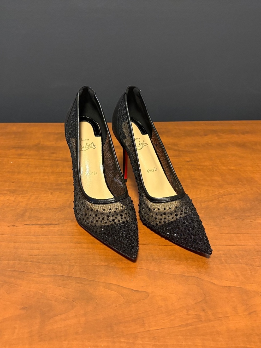 Christian Louboutin Pigalle Strass 100mm